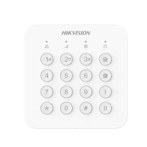 (AX HOME) Teclado Inalámbrico HIKVISION DS-PK201B-WB para Armado y Desarmado
